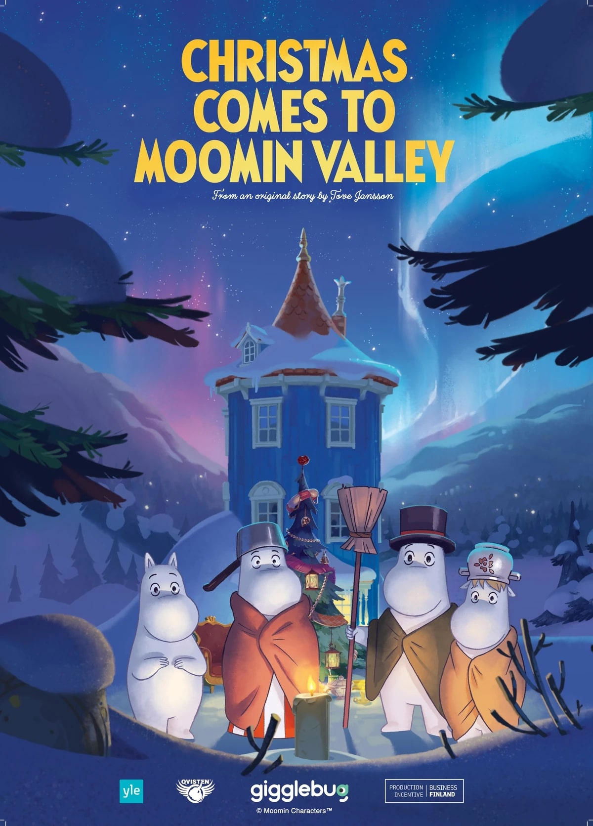 Poster de Joulu saapuu Muumilaaksoon
