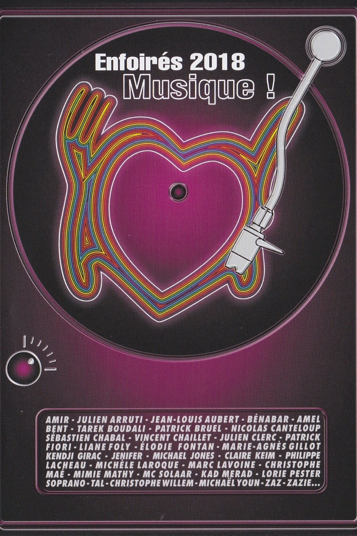 Affiche du film Les Enfoirés 2018 - Musique !