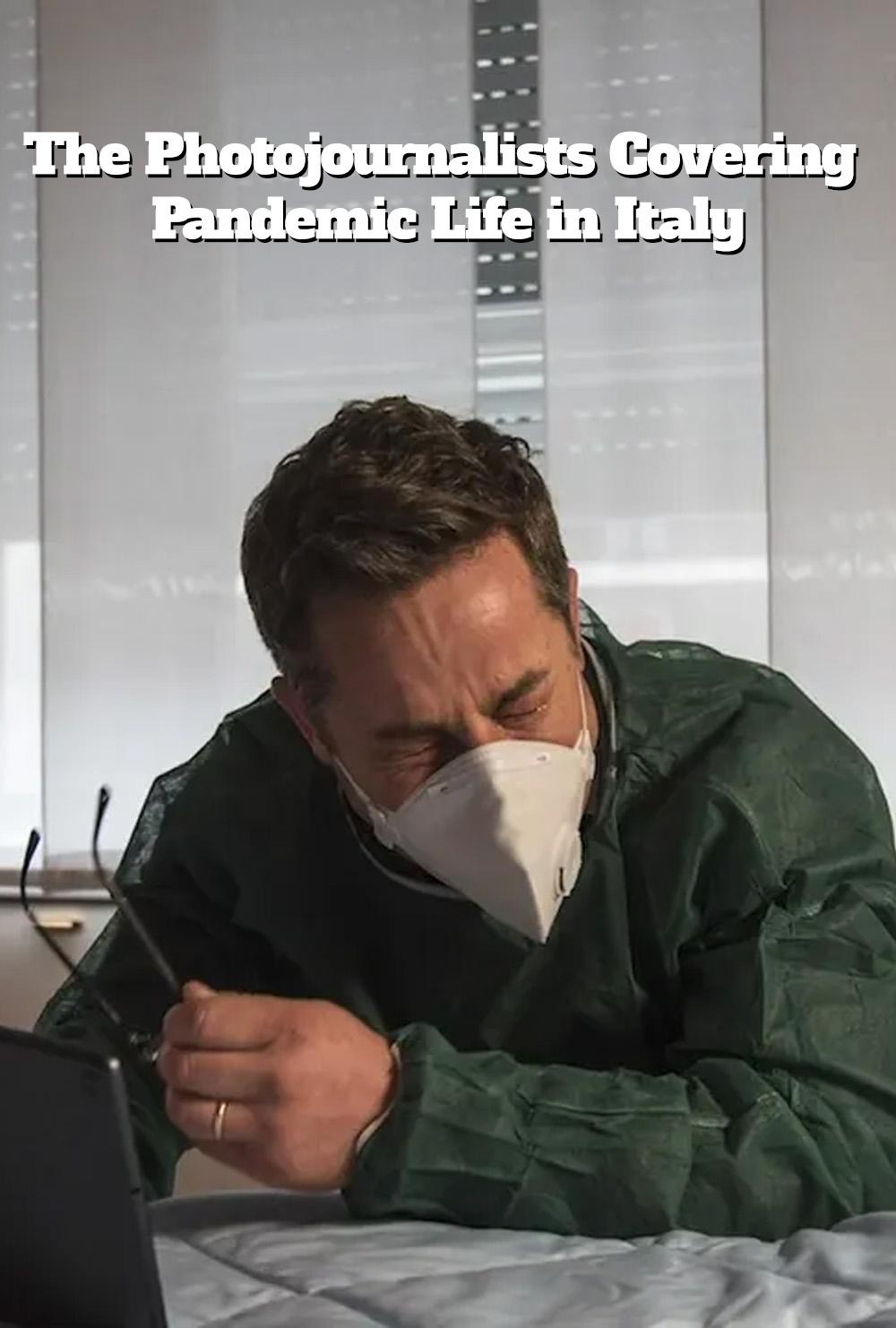 Poster de The Photojournalists Covering Pandemic Life in Italy