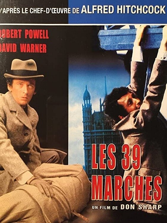 Affiche du film Les 39 marches