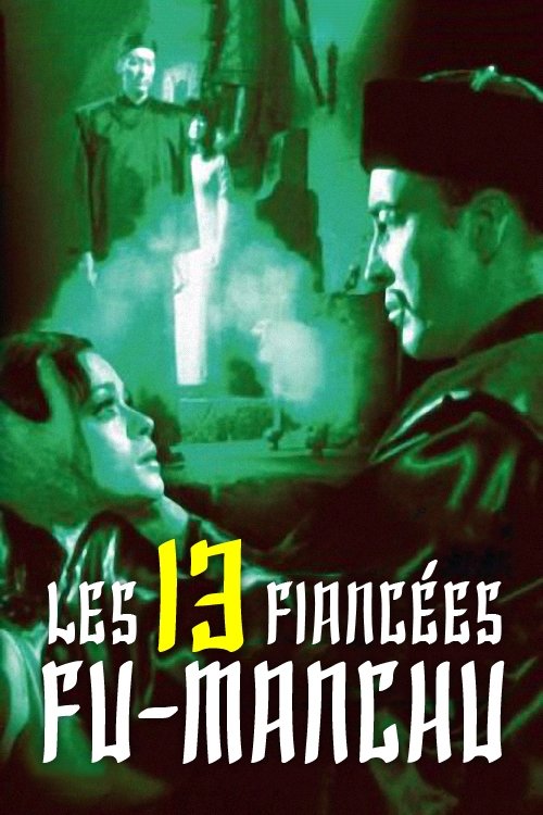 Affiche du film Les 13 Fiancées de Fu Manchu
