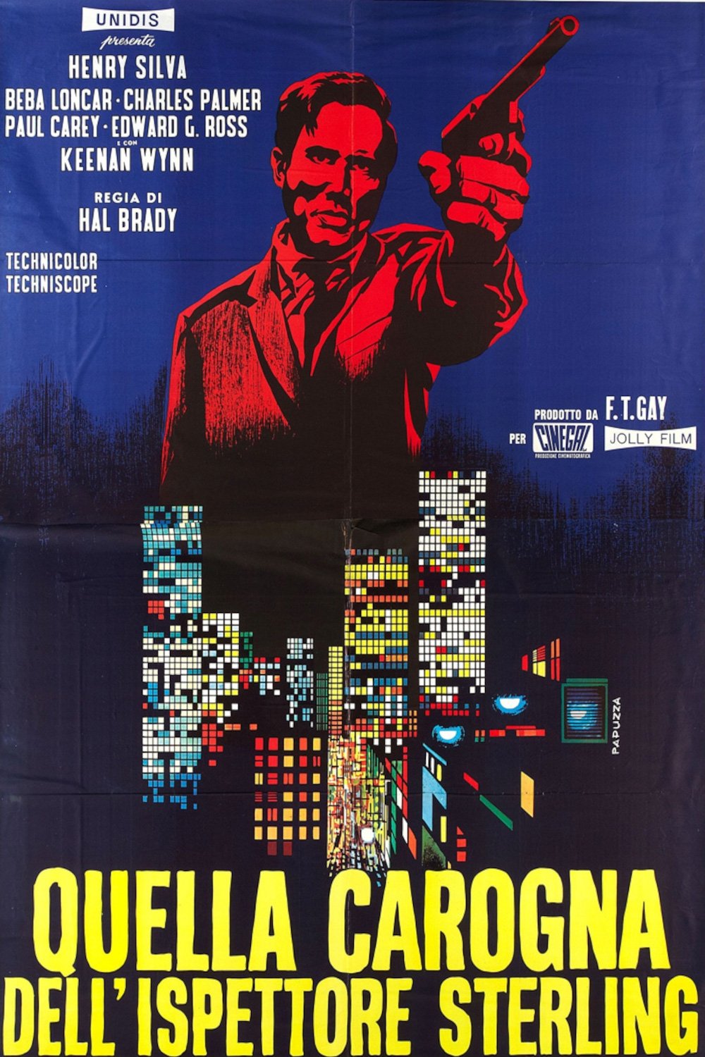 Affiche du film Quella carogna dell'ispettore Sterling