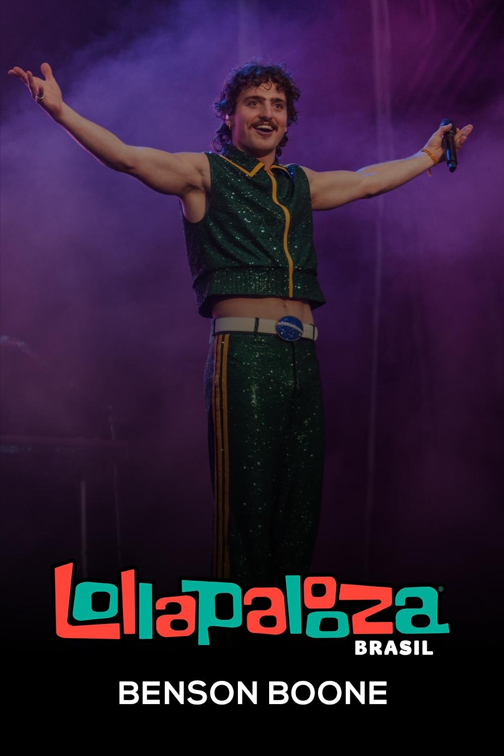 Poster de Benson Boone: Lollapalooza Brasil 2025