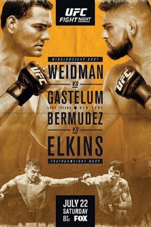 Poster de UFC on Fox 25: Weidman vs Gastelum