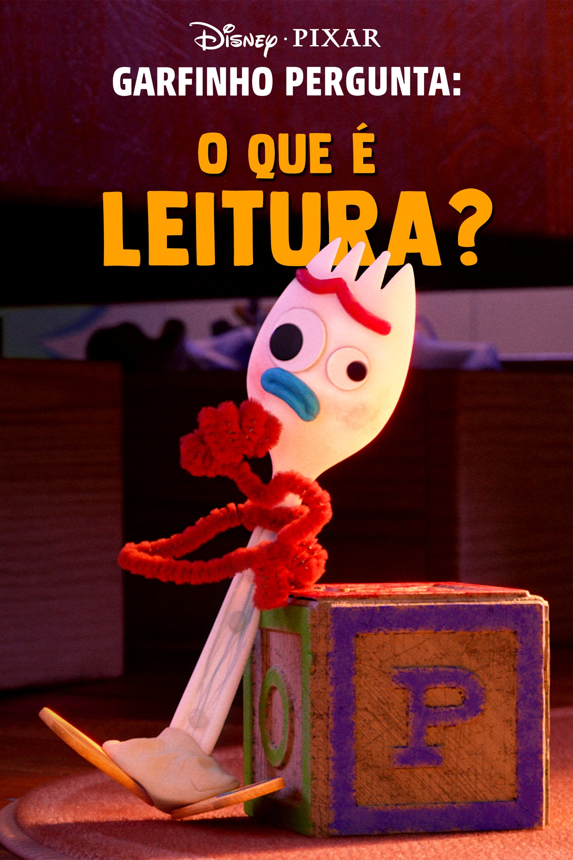 Poster de Garfinho Pergunta: O Que é Leitura?