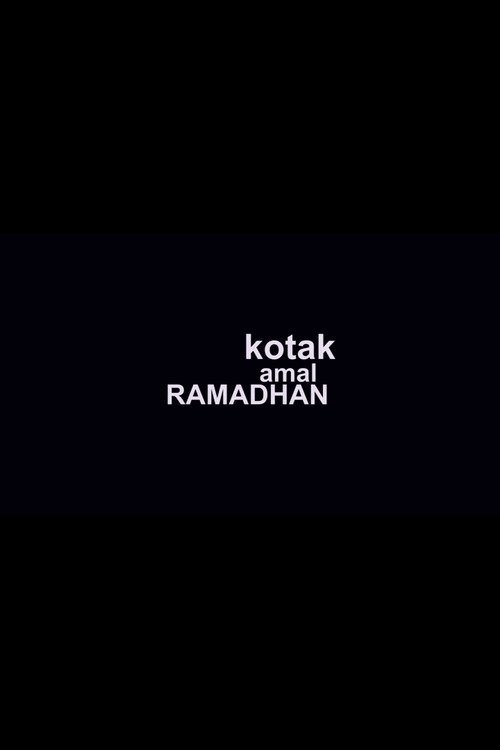 Poster de Kotak Amal Ramadhan