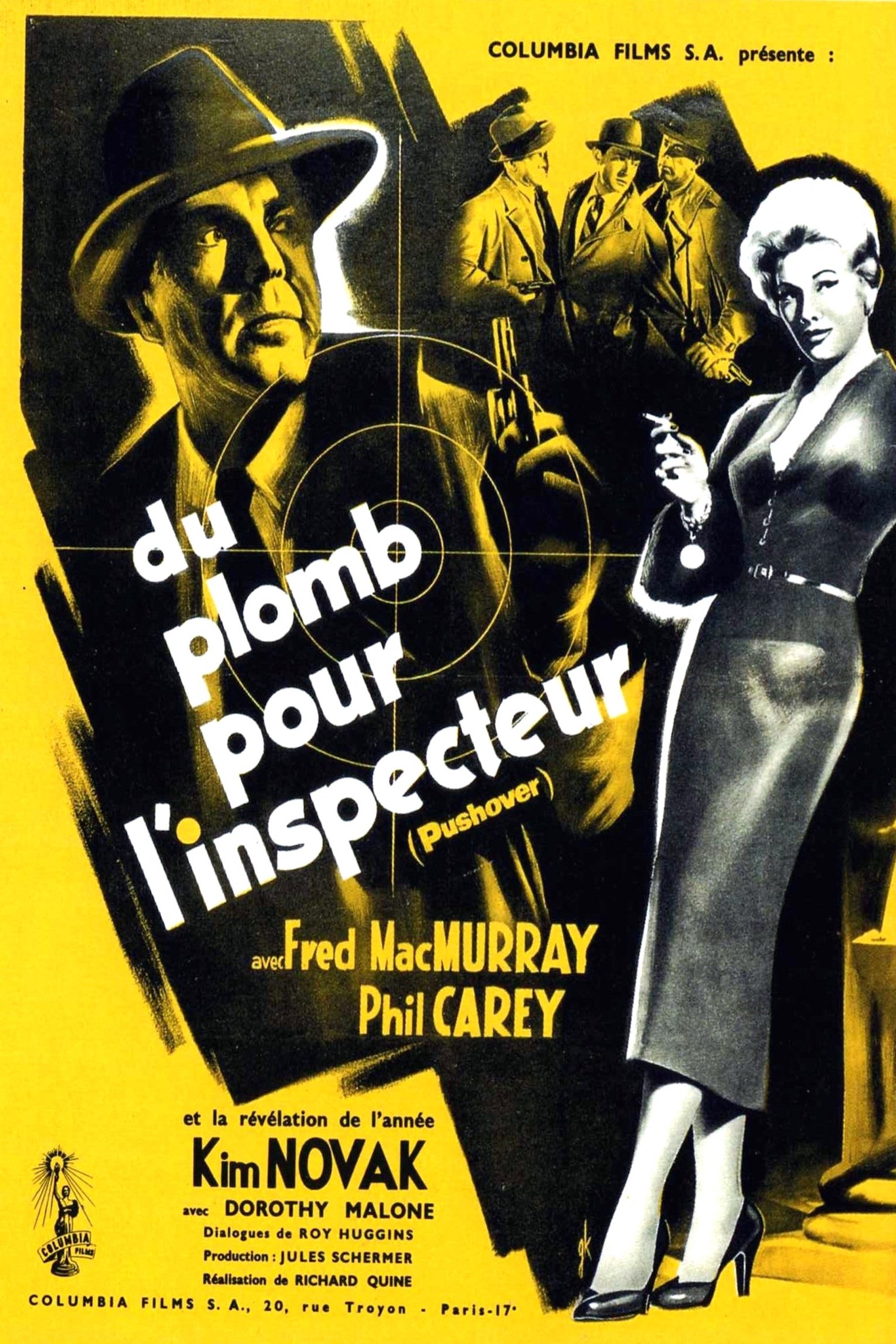 Affiche du film Pushover