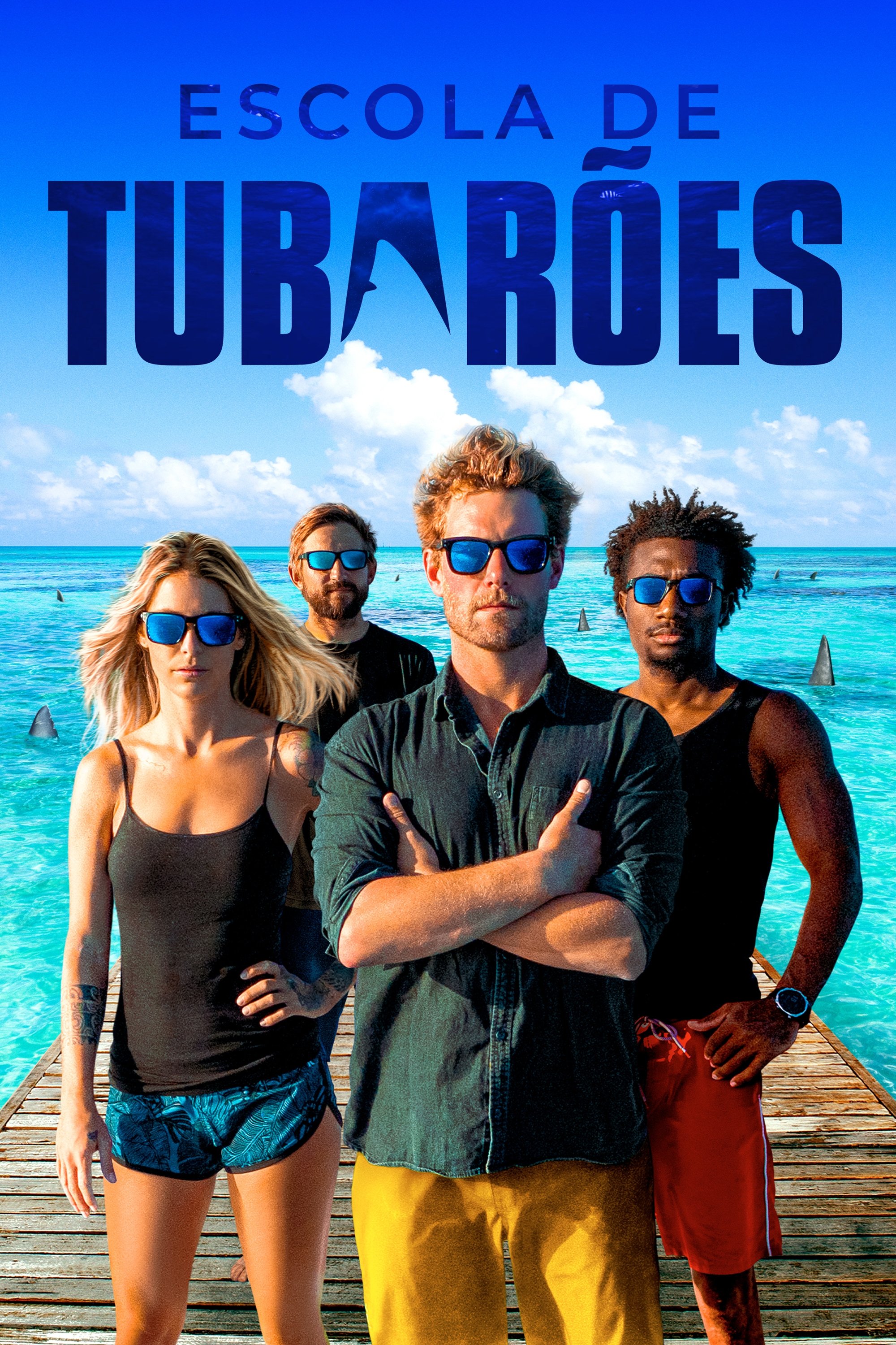 Poster de Escola de Tubarões