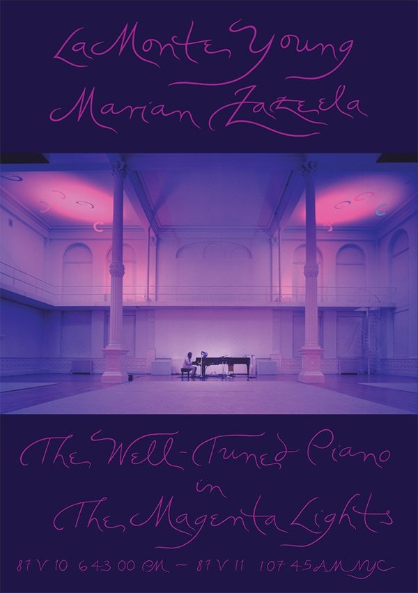 Poster de The Well-Tuned Piano in the Magenta Lights