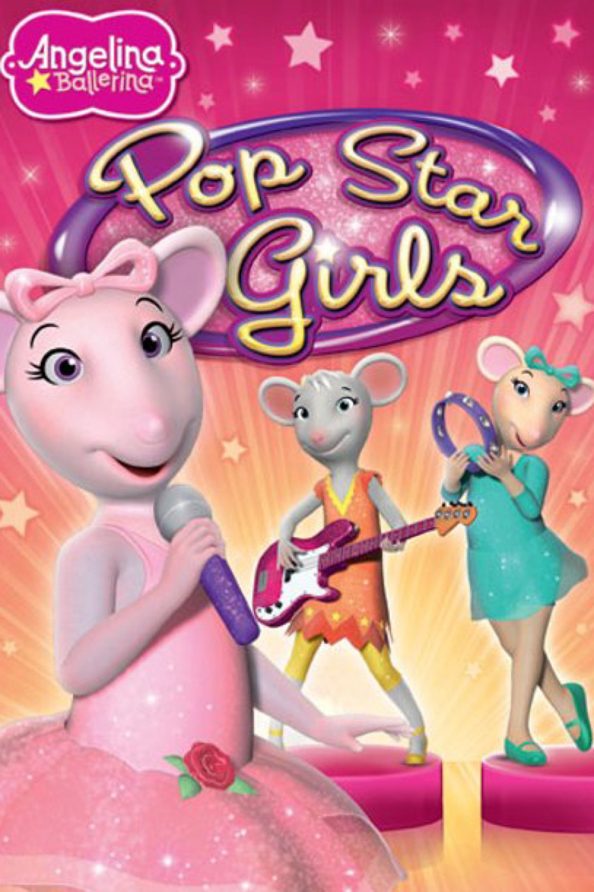 Affiche du film Angelina Ballerina: Pop Star Girls