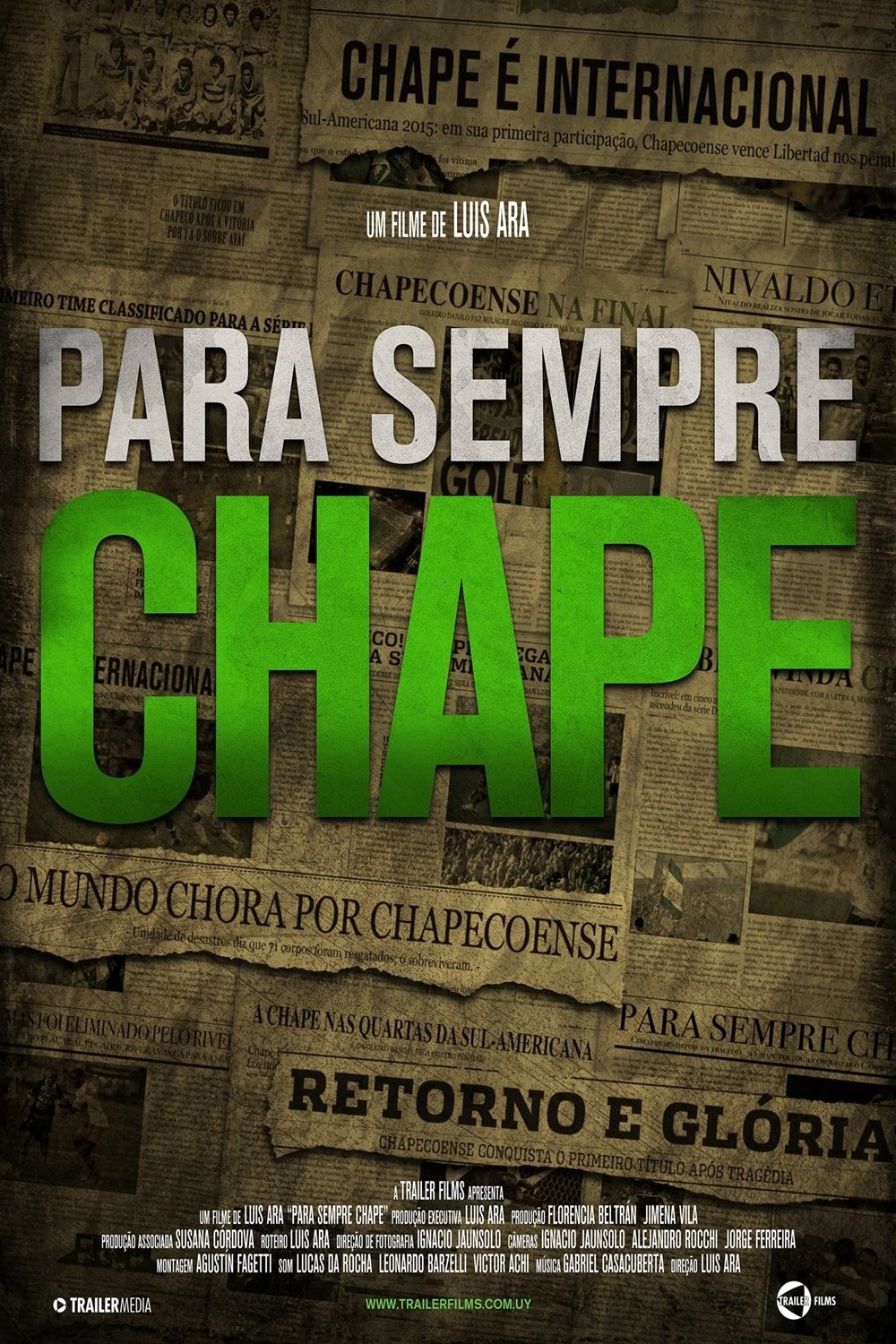 Poster de Para Sempre Chape