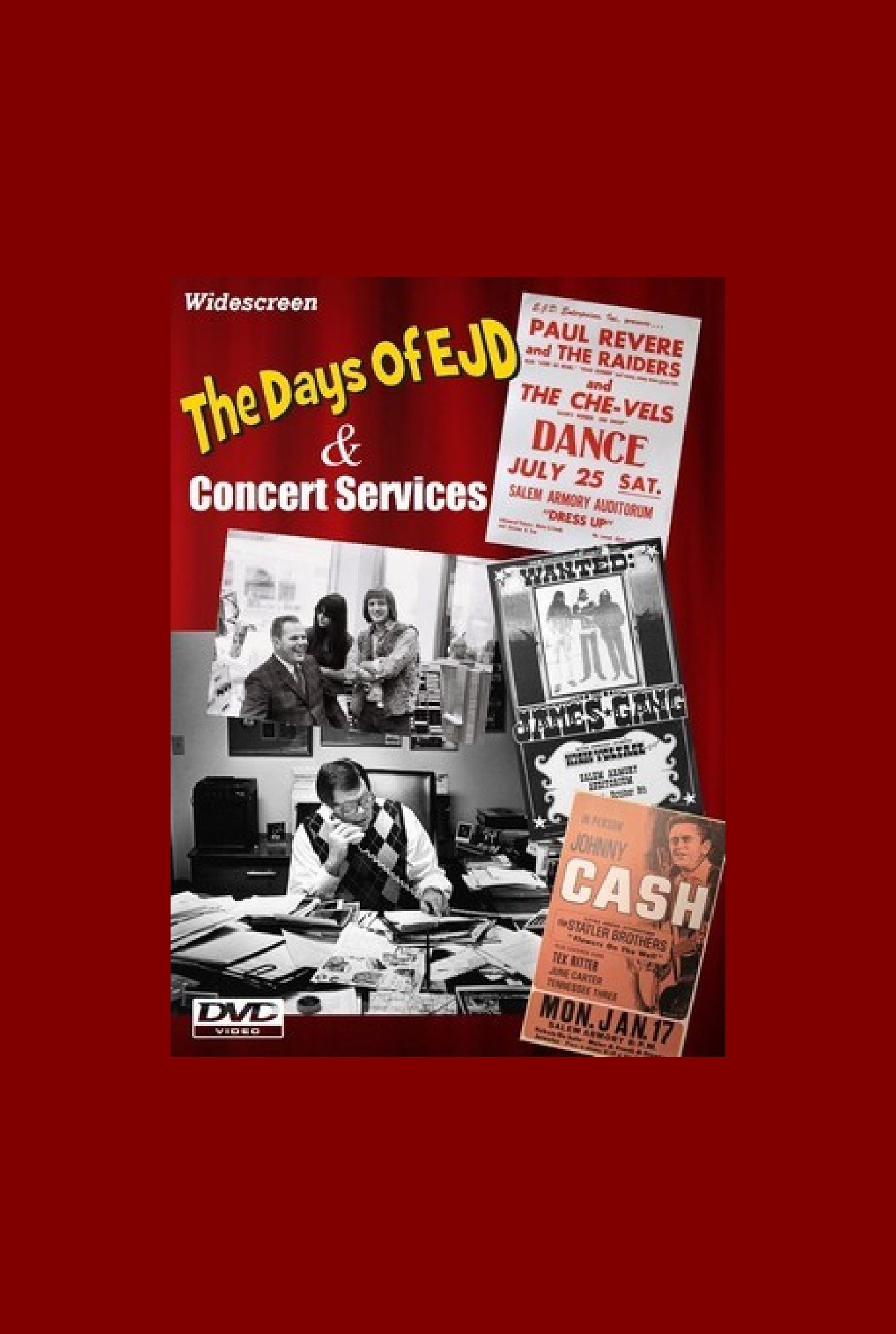 Poster de The Days of EJD and Concert Services: A Northwest Rock & Roll Story