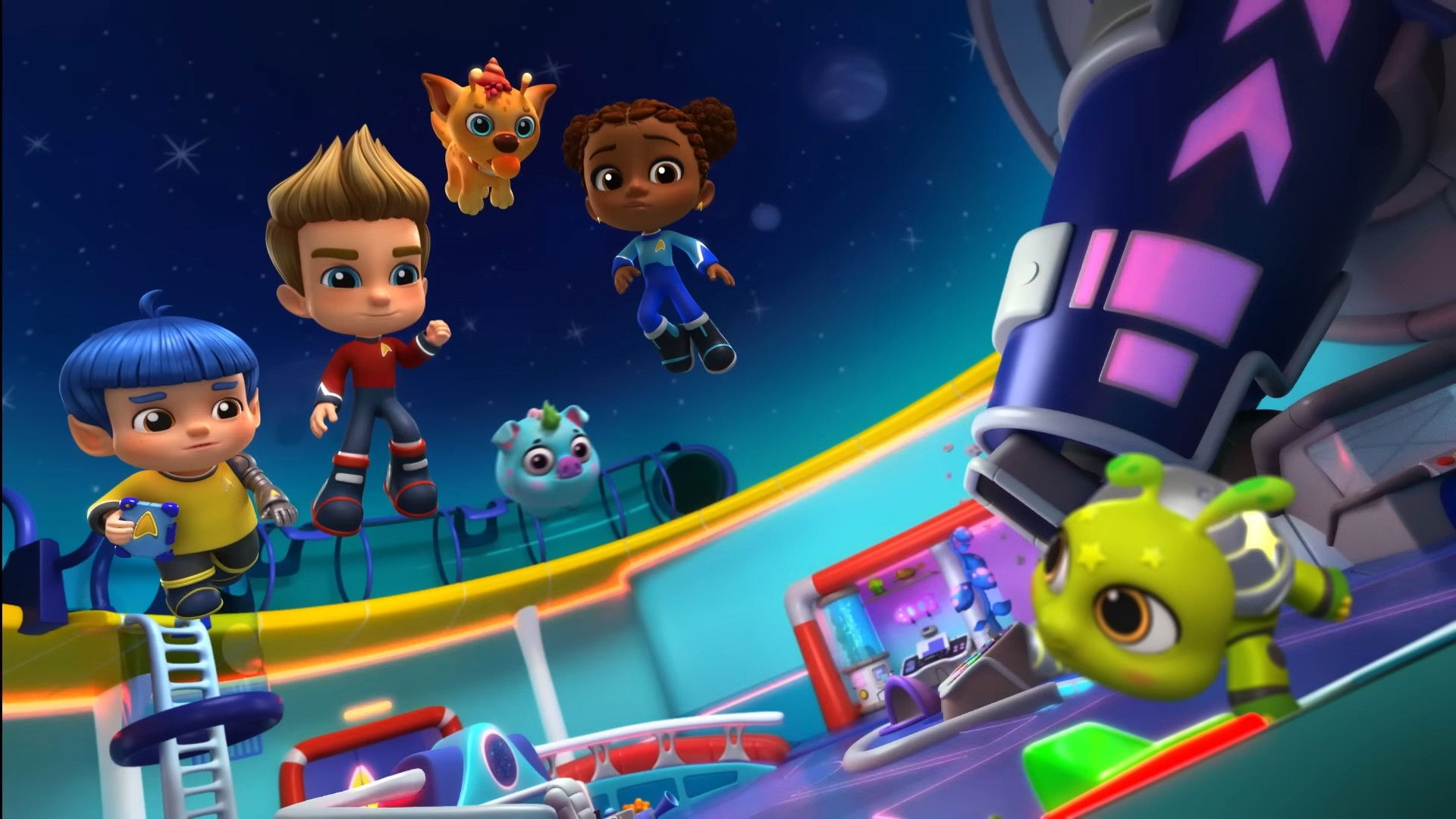 Star Trek Scouts SMASH a Meatball Asteroid in Space!