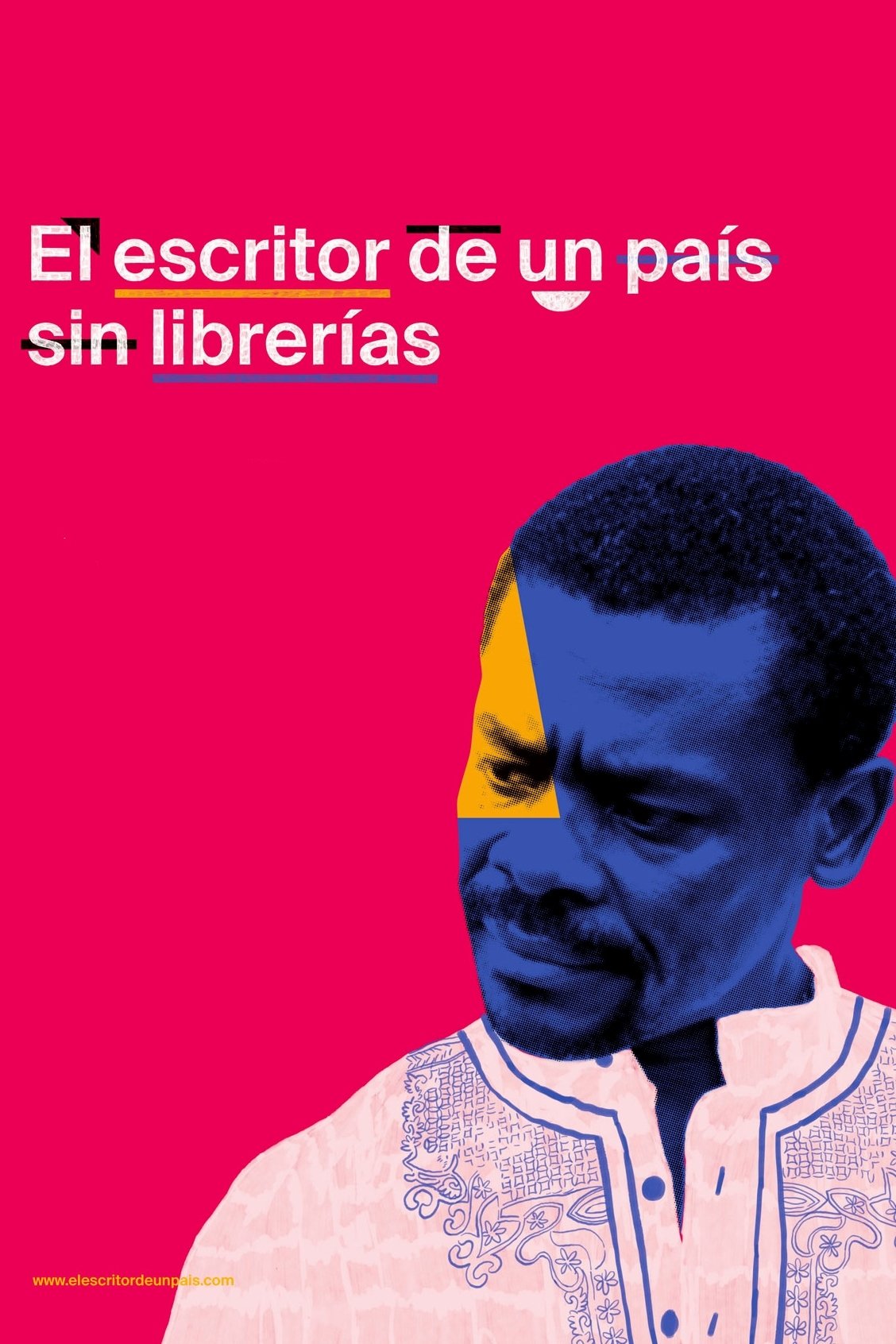 Poster de El escritor de un país sin librerías