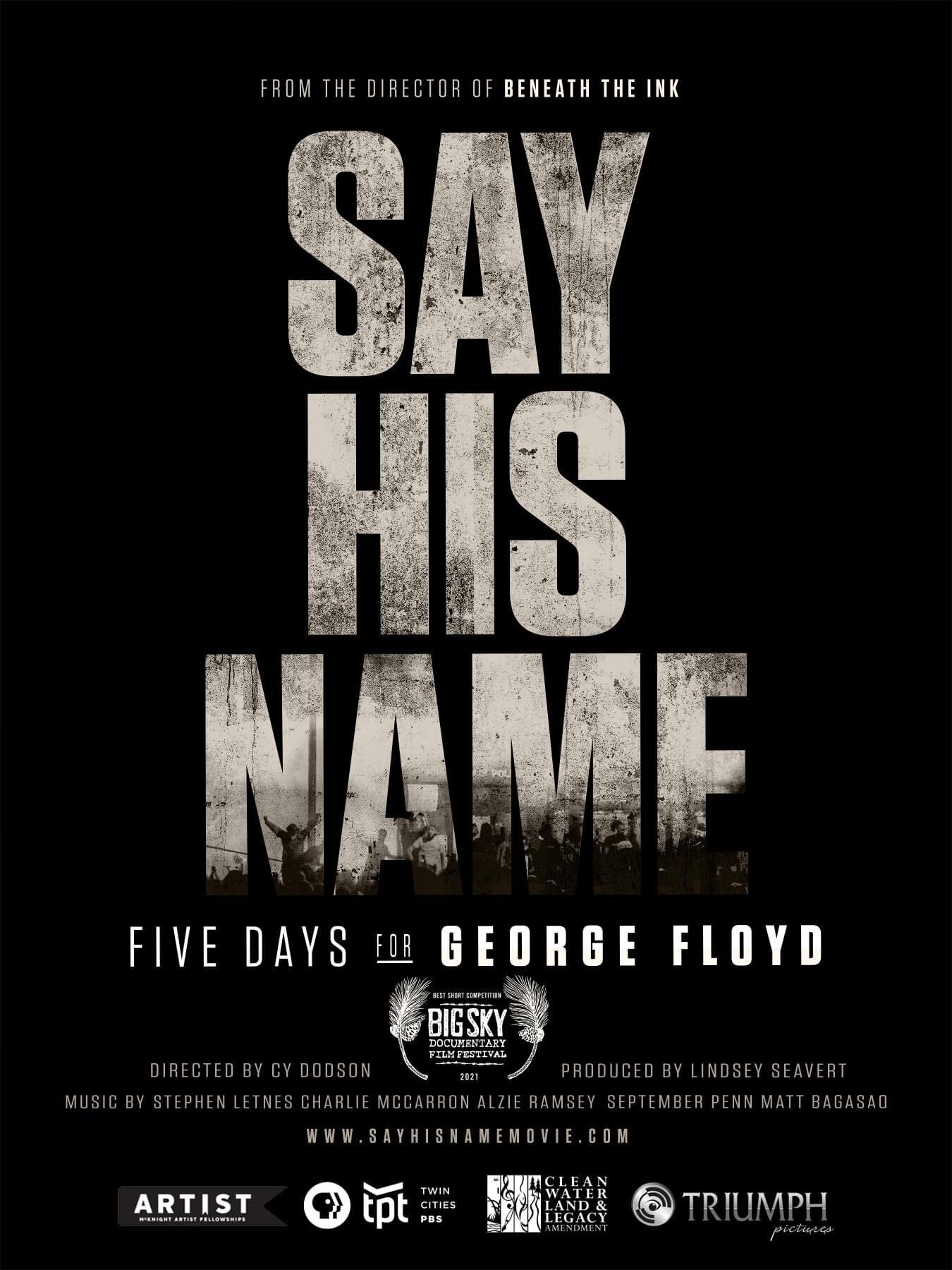 Poster de Say His Name: Five Days for George Floyd