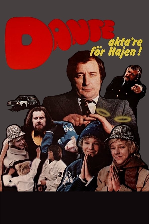 Poster de Dante - akta're för Hajen!