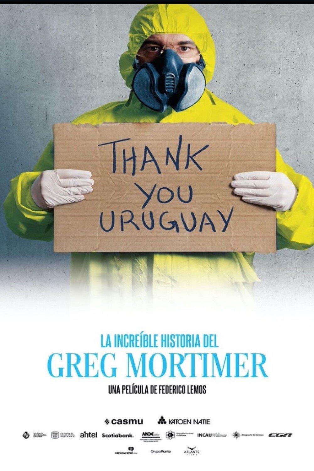 Poster de Greg Mortimer: en busca de una tierra solidaria