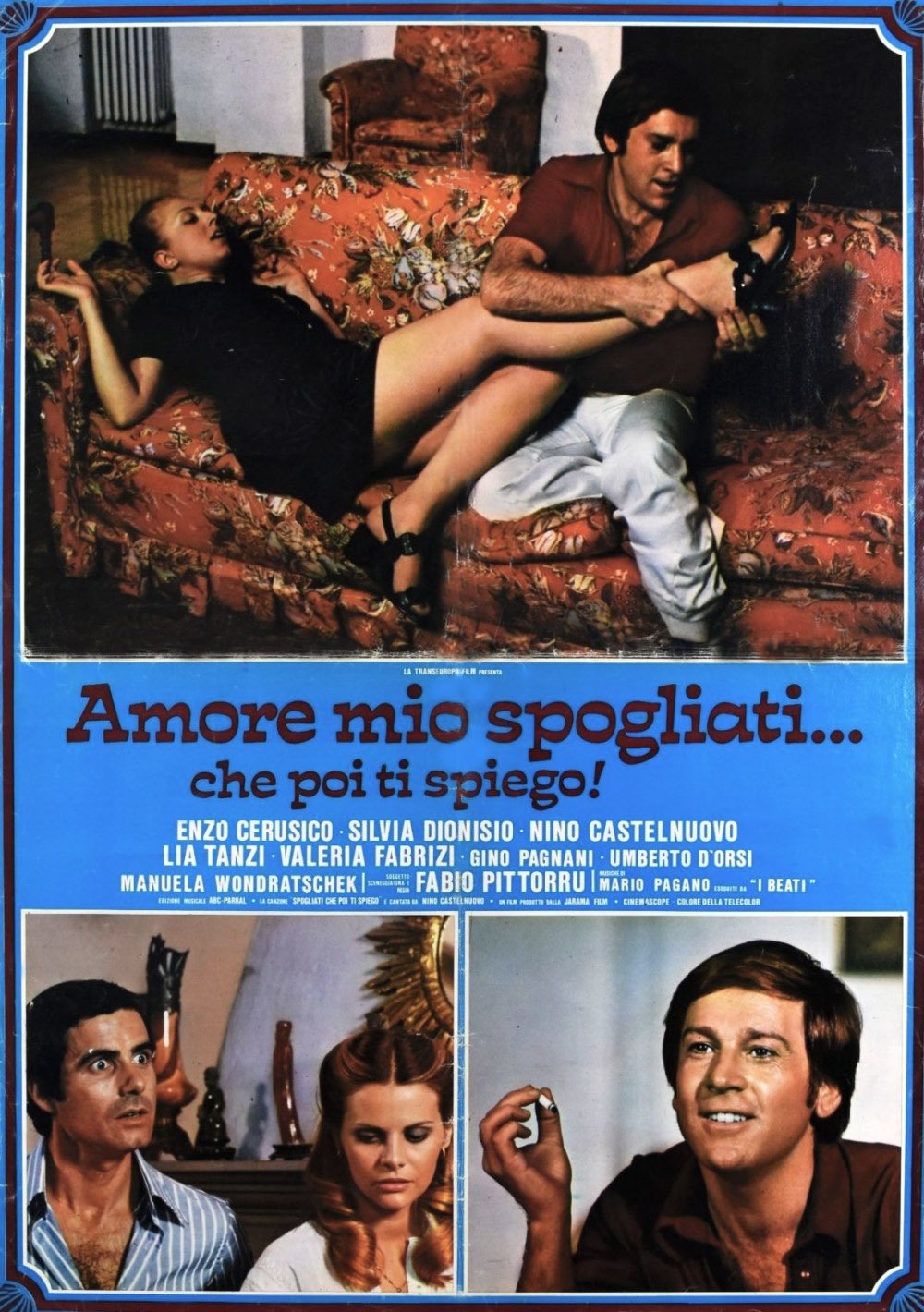 Poster de Amore mio spogliati... che poi ti spiego!