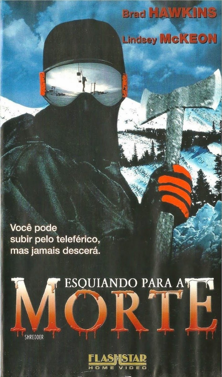 Poster de Esquiando Para a Morte