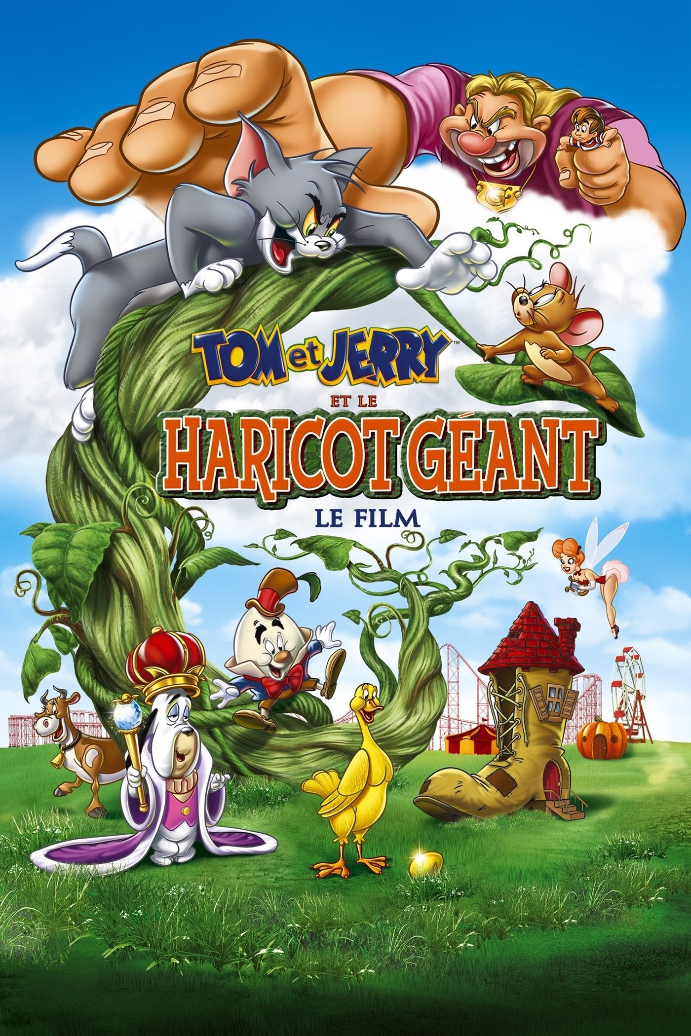 Affiche du film Tom et Jerry et le haricot géant