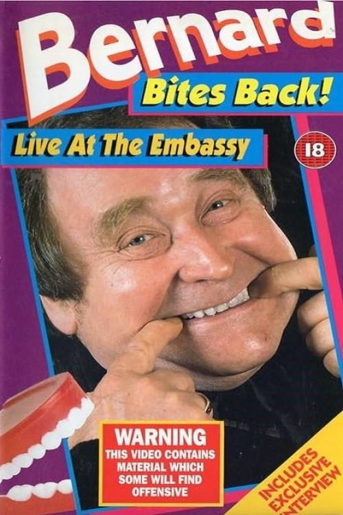 Poster de Bernard Manning Bites Back! - Live At The Embassy