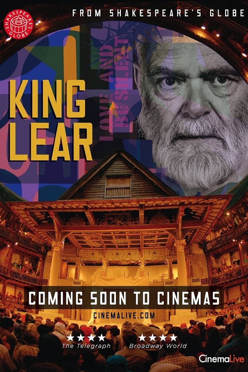 Affiche du film King Lear: Live at Shakespeare's Globe
