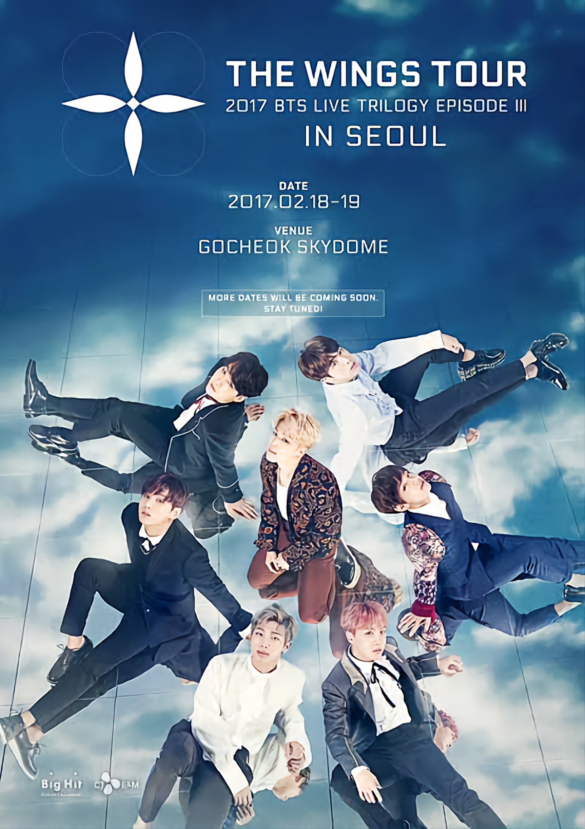 Poster de 2017 BTS LIVE TRILOGY EPISODE III: THE WINGS TOUR IN SEOUL