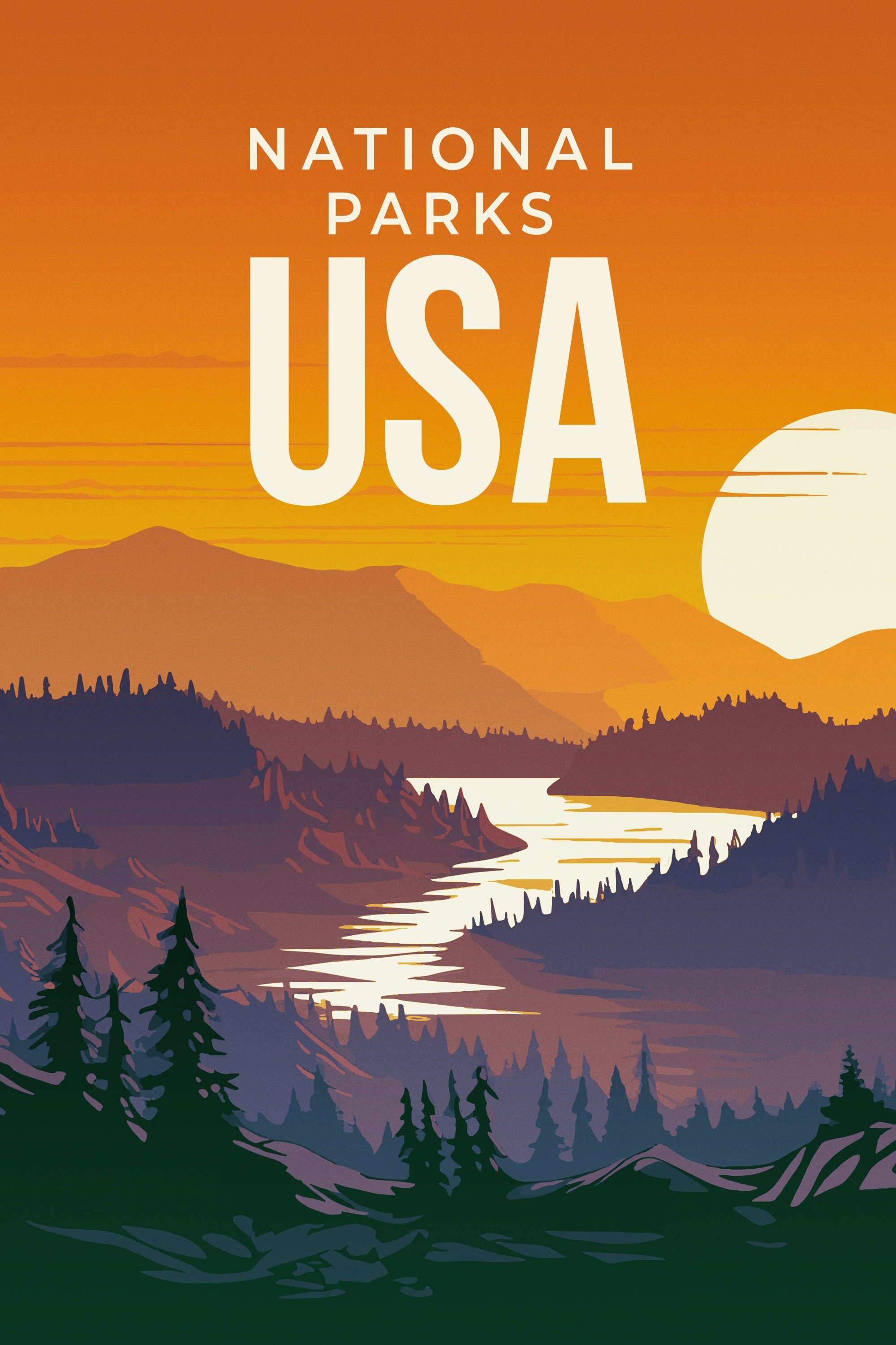 Poster de National Parks: USA