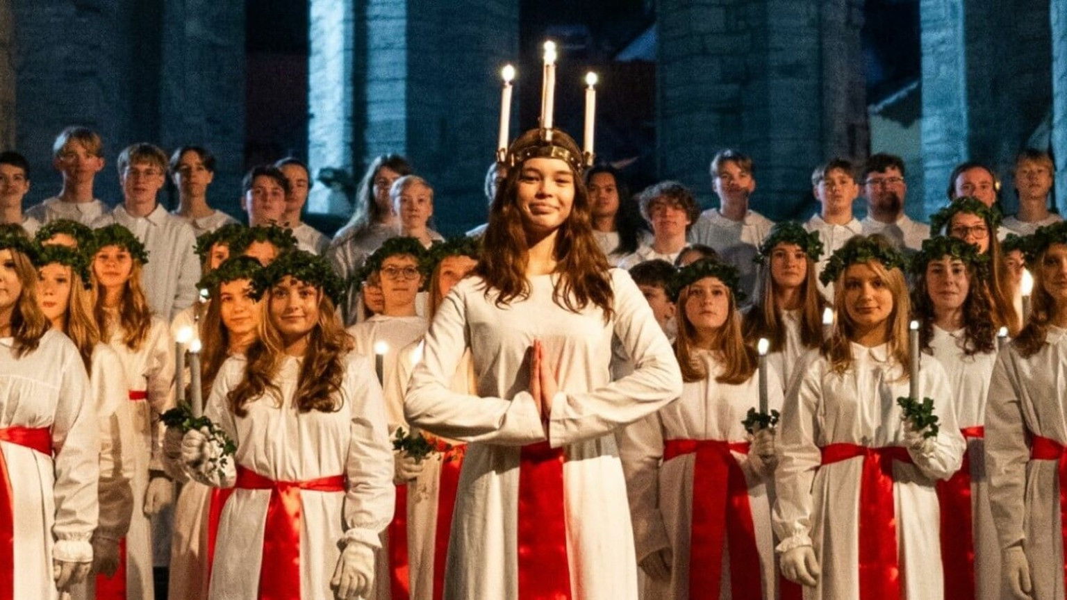 Luciamorgon från Visby