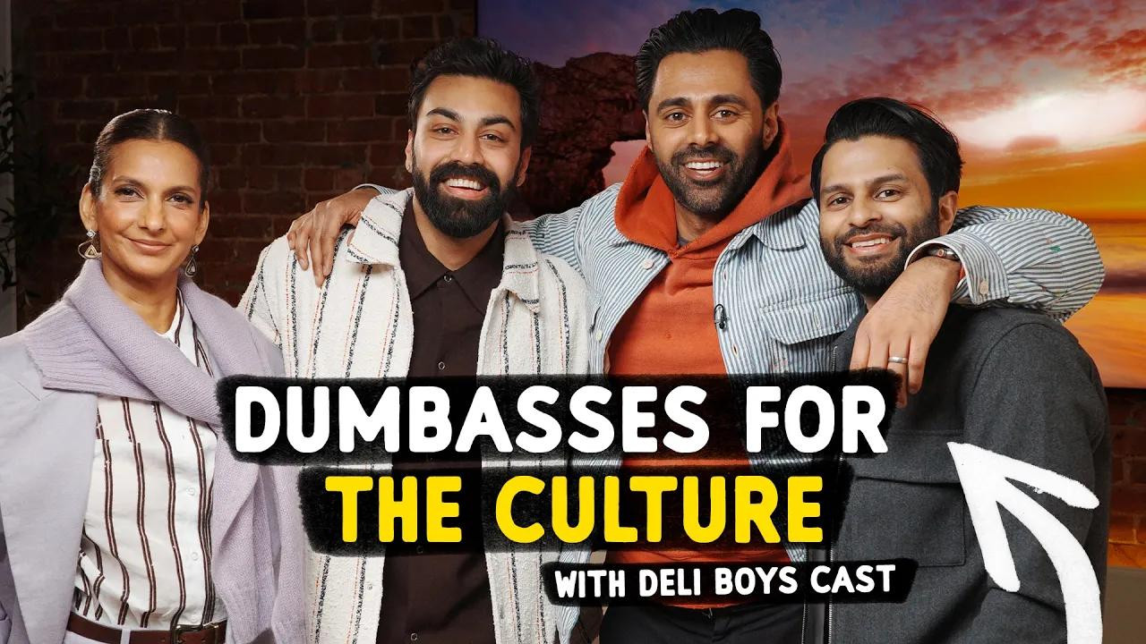 Dumbasses for the Culture with the cast of Deli Boys