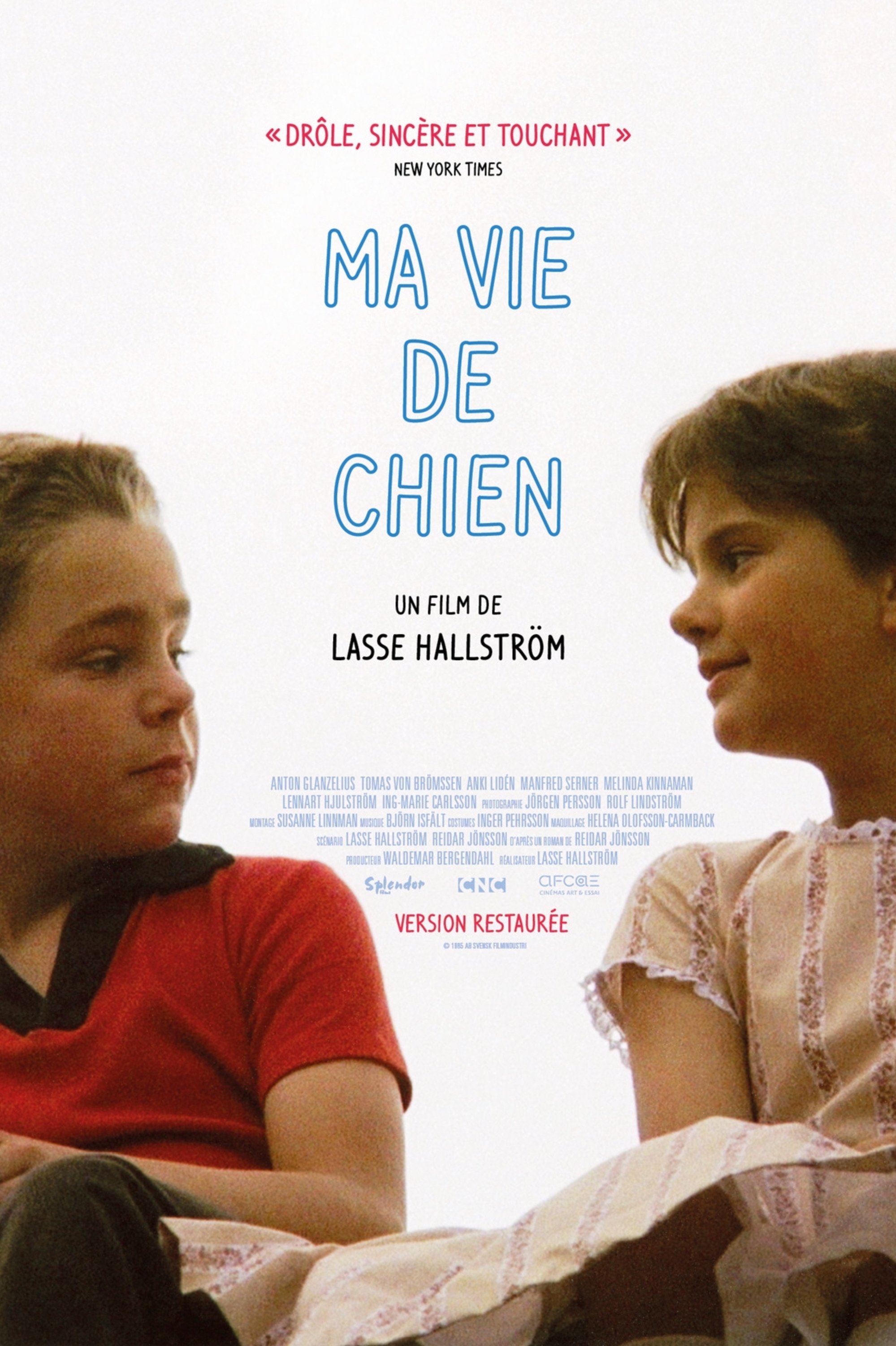 Affiche du film Mitt liv som hund