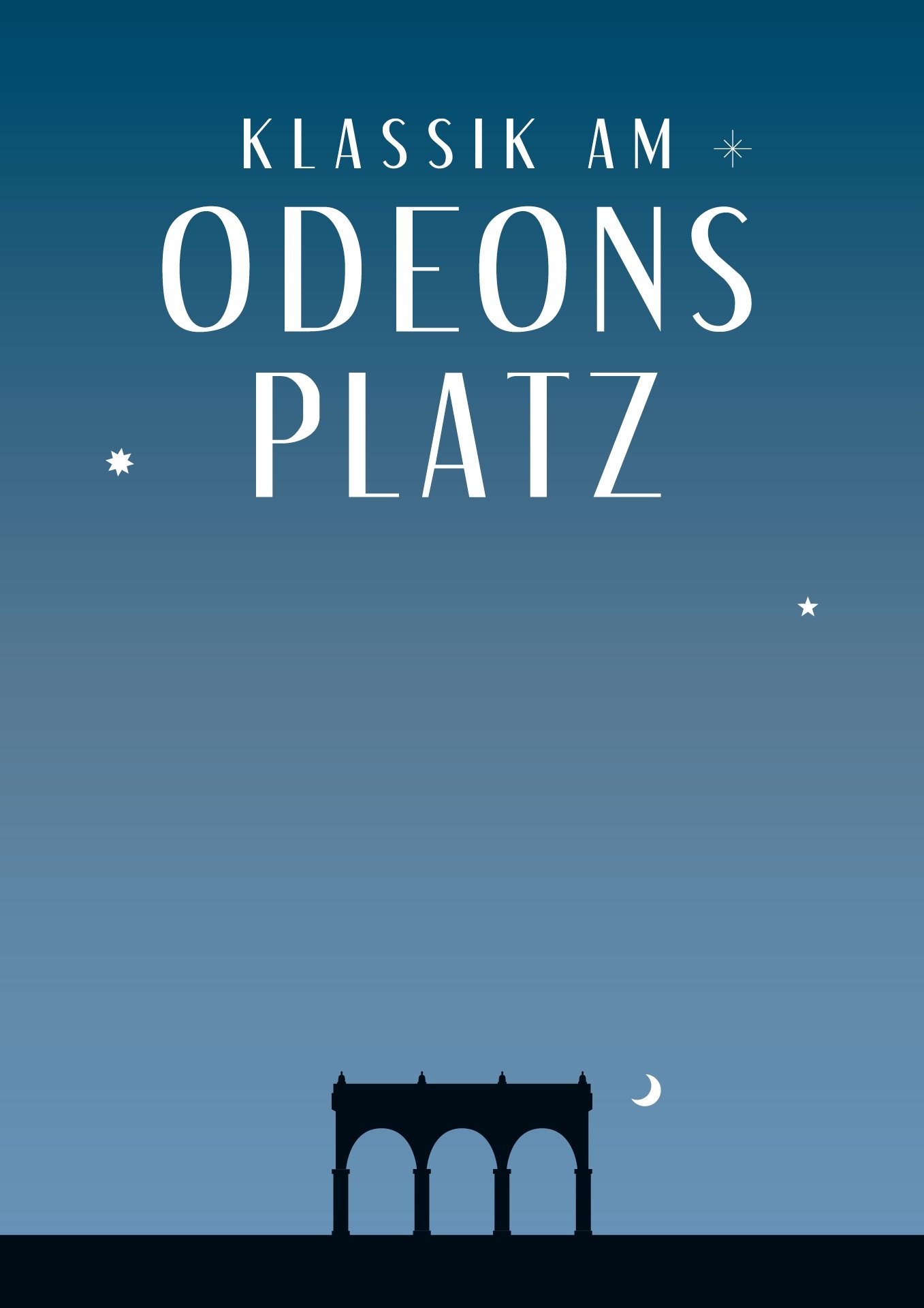 Poster de Klassik am Odeonsplatz 2022 - Tschaikowsky und Dvořák