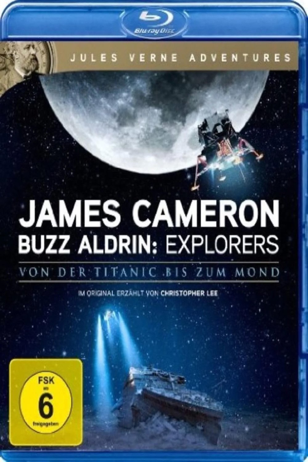 Poster de James Cameron & Buzz Aldrin: Explorers - Von der Titanic bis zum Mond