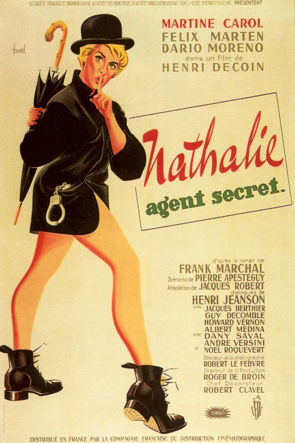 Nathalie, agent secret Poster