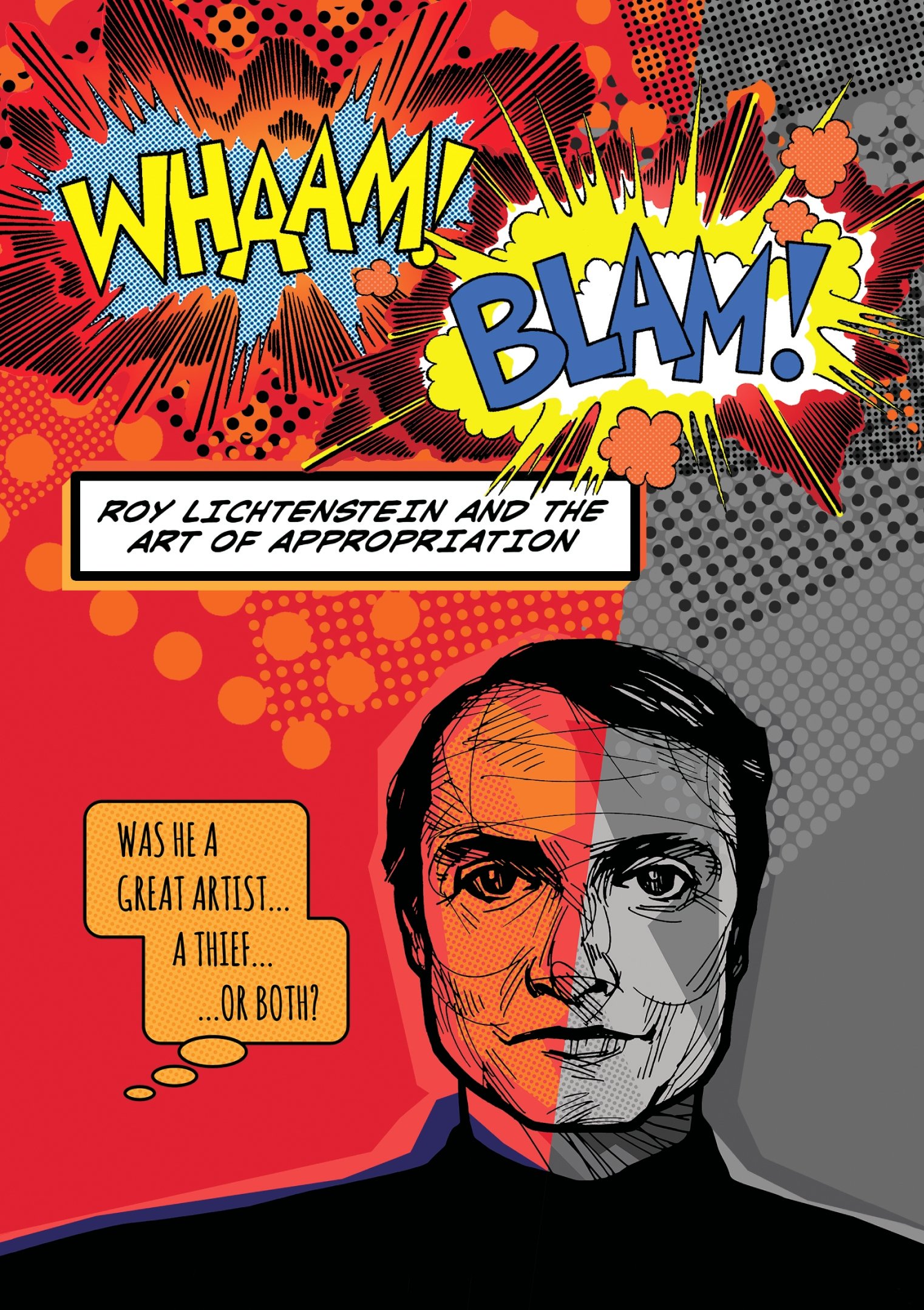 Poster de Whaam! Blam! Roy Lichtenstein and the Art of Appropriation