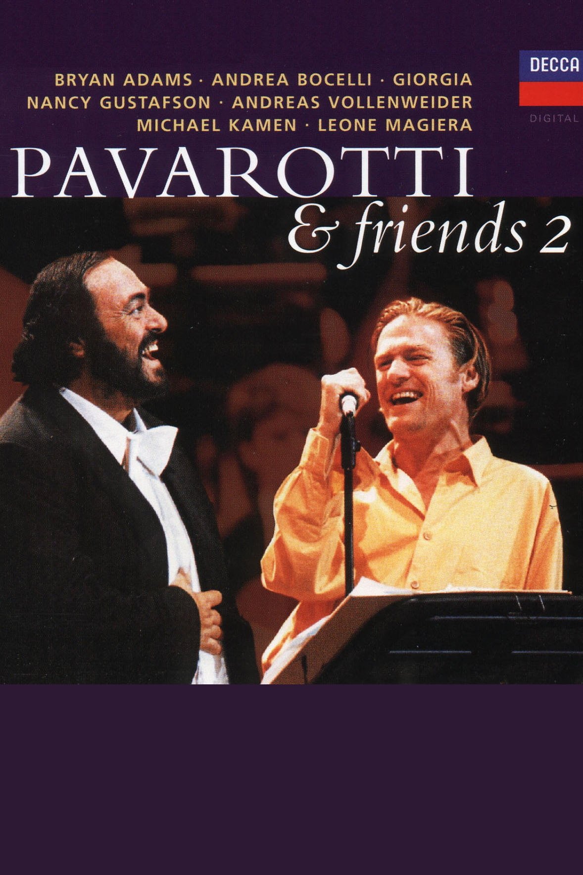 Poster de Pavarotti & Friends 2