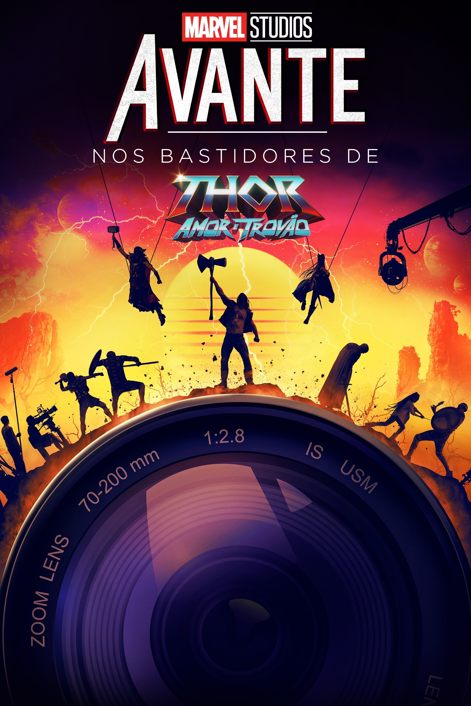 Poster de Nos Bastidores de Thor: Amor e Trovão
