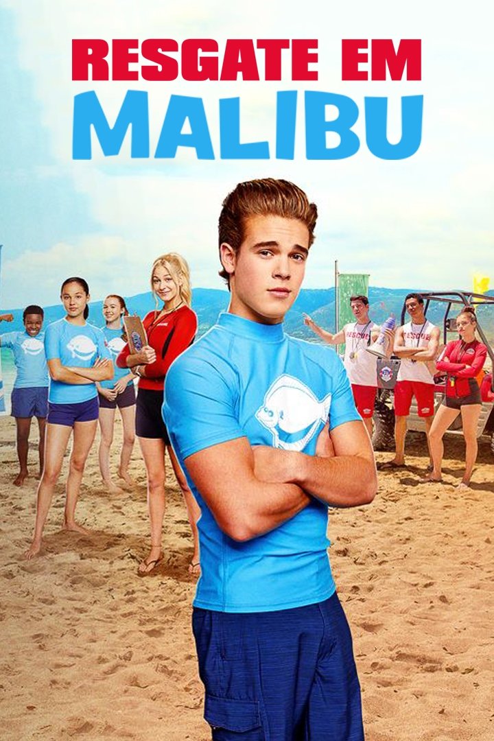 Poster de Resgate em Malibu