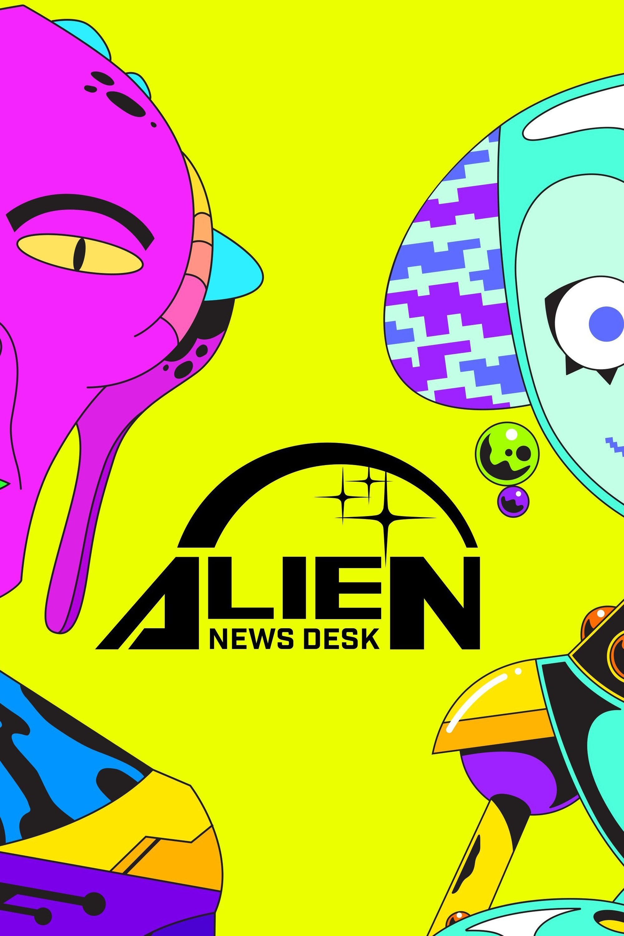 Poster de Alien News Desk