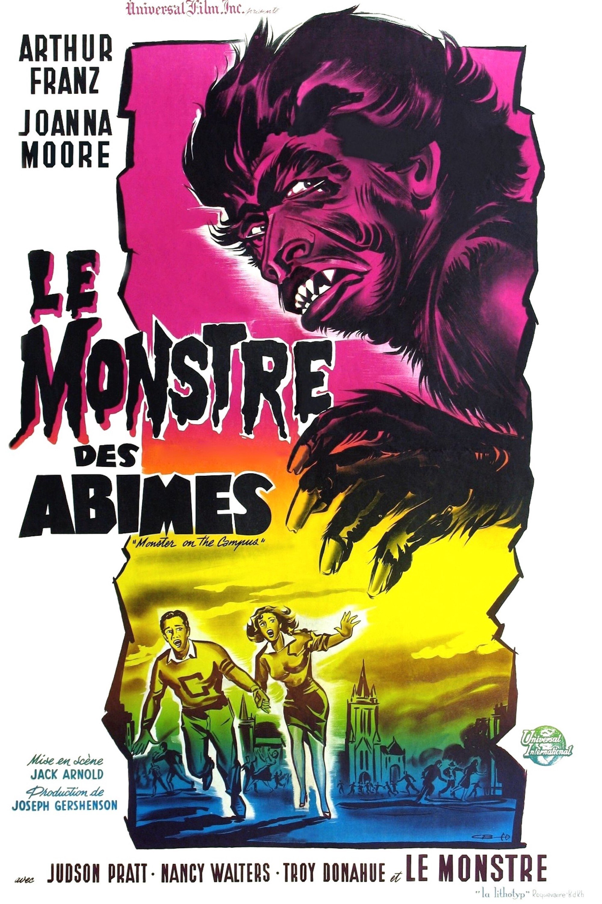 Affiche du film Le Monstre des abîmes
