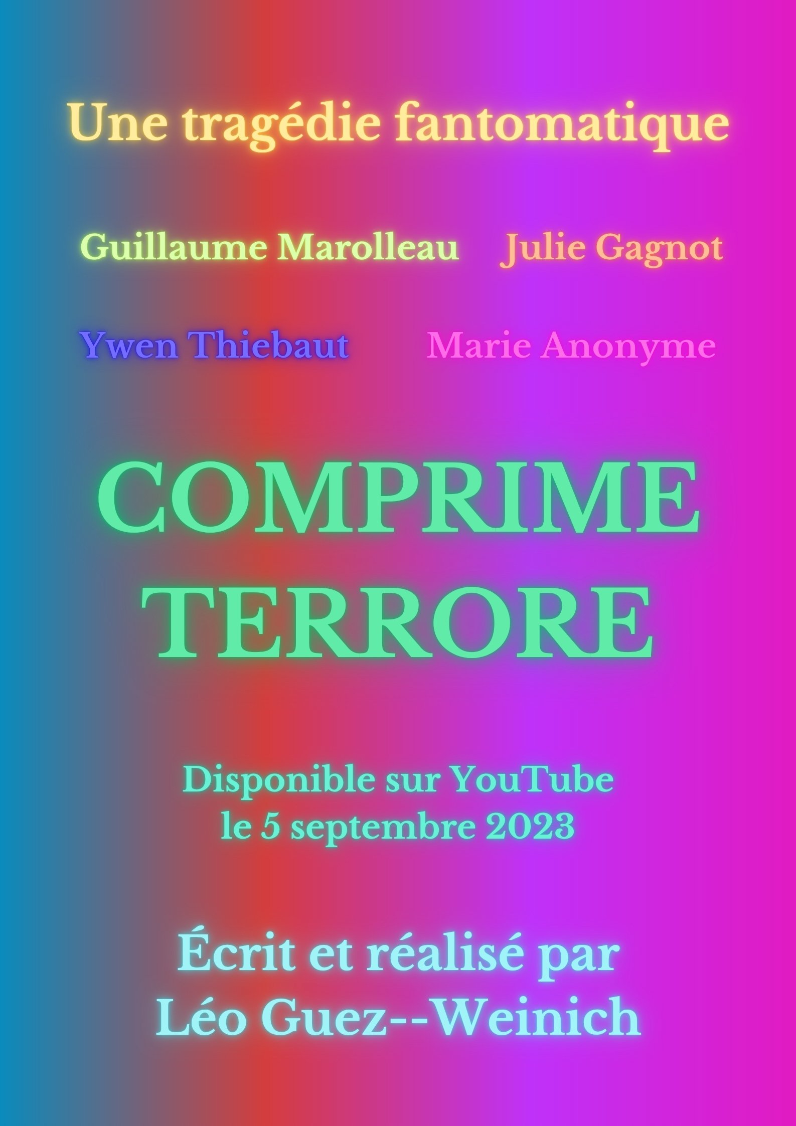 Poster de Comprime Terrore