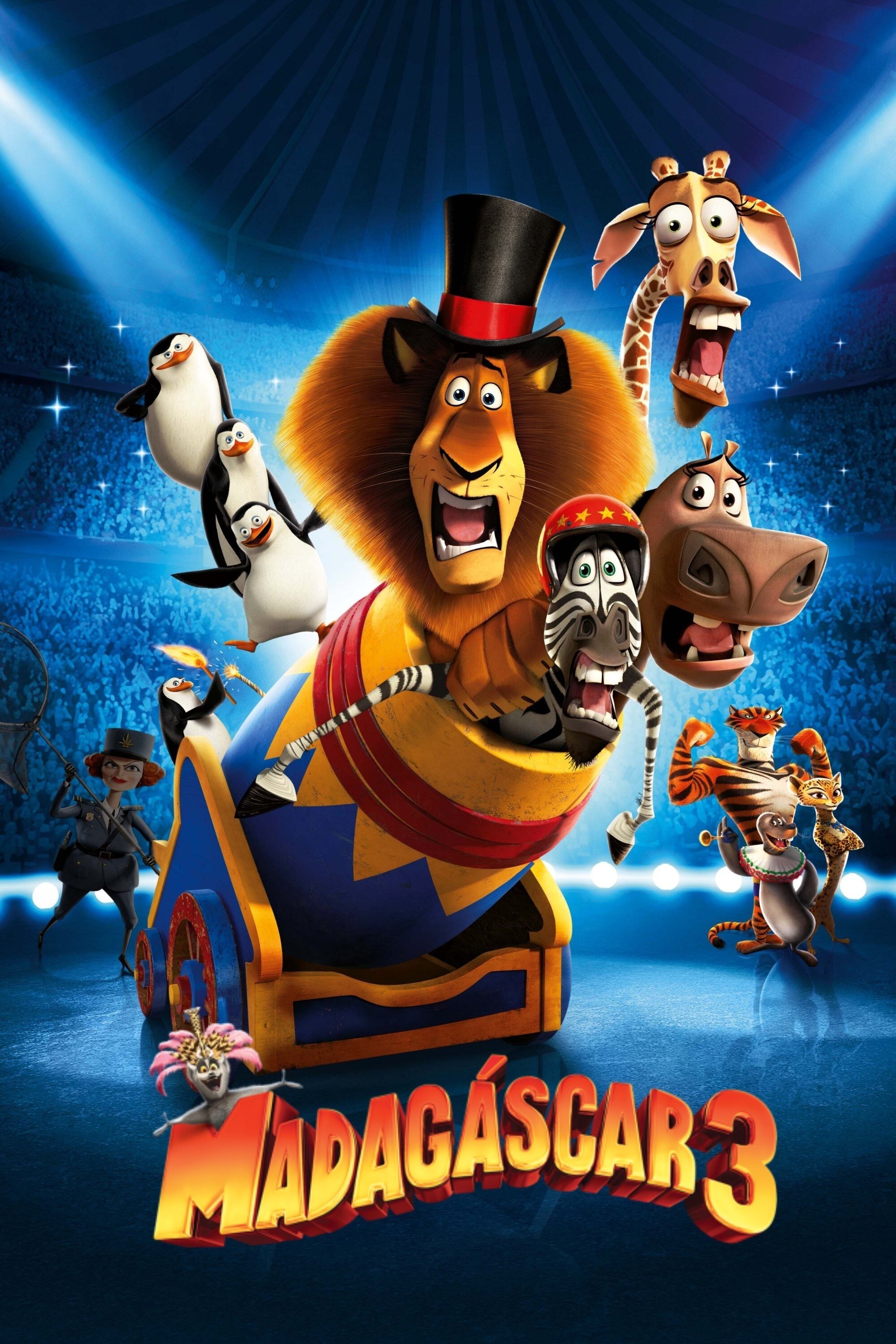 Poster de Madagascar 3: Os Procurados
