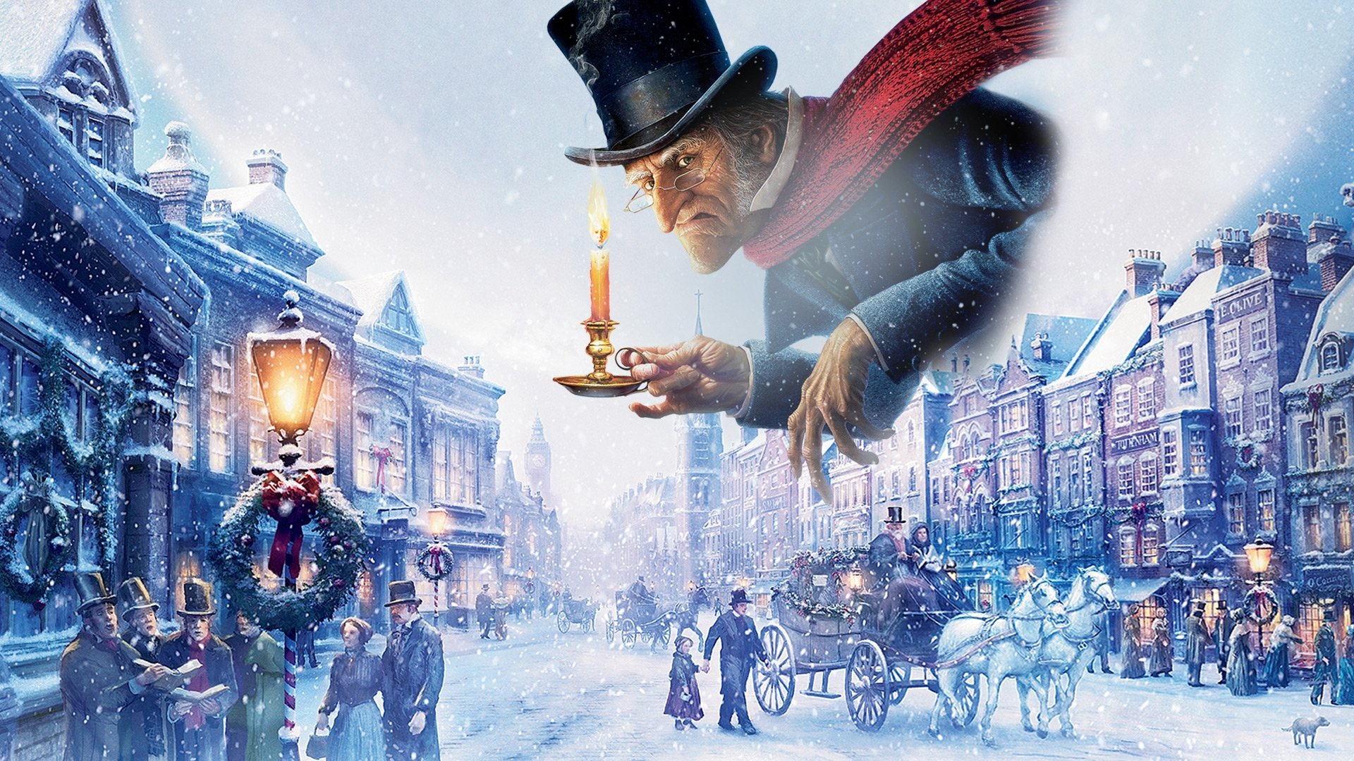 A Christmas Carol (2009) - Backdrops — The Movie Database (TMDB)