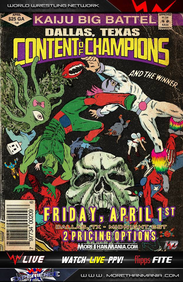 Kaiju Big Battel: Content of Champions