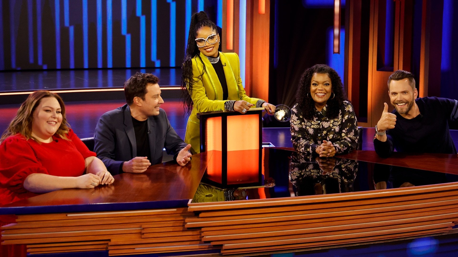 Thumbnail for Yvette Nicole Brown, Joel McHale, Chrissy Metz & Jimmy Fallon Season 1 Episode 8