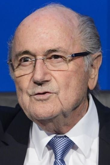 et billede af Sepp Blatter