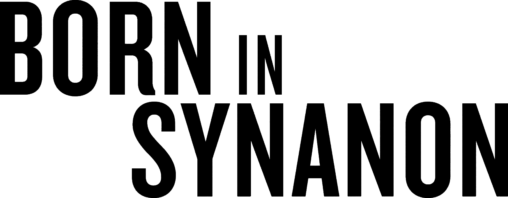 Born in Synanon Logo