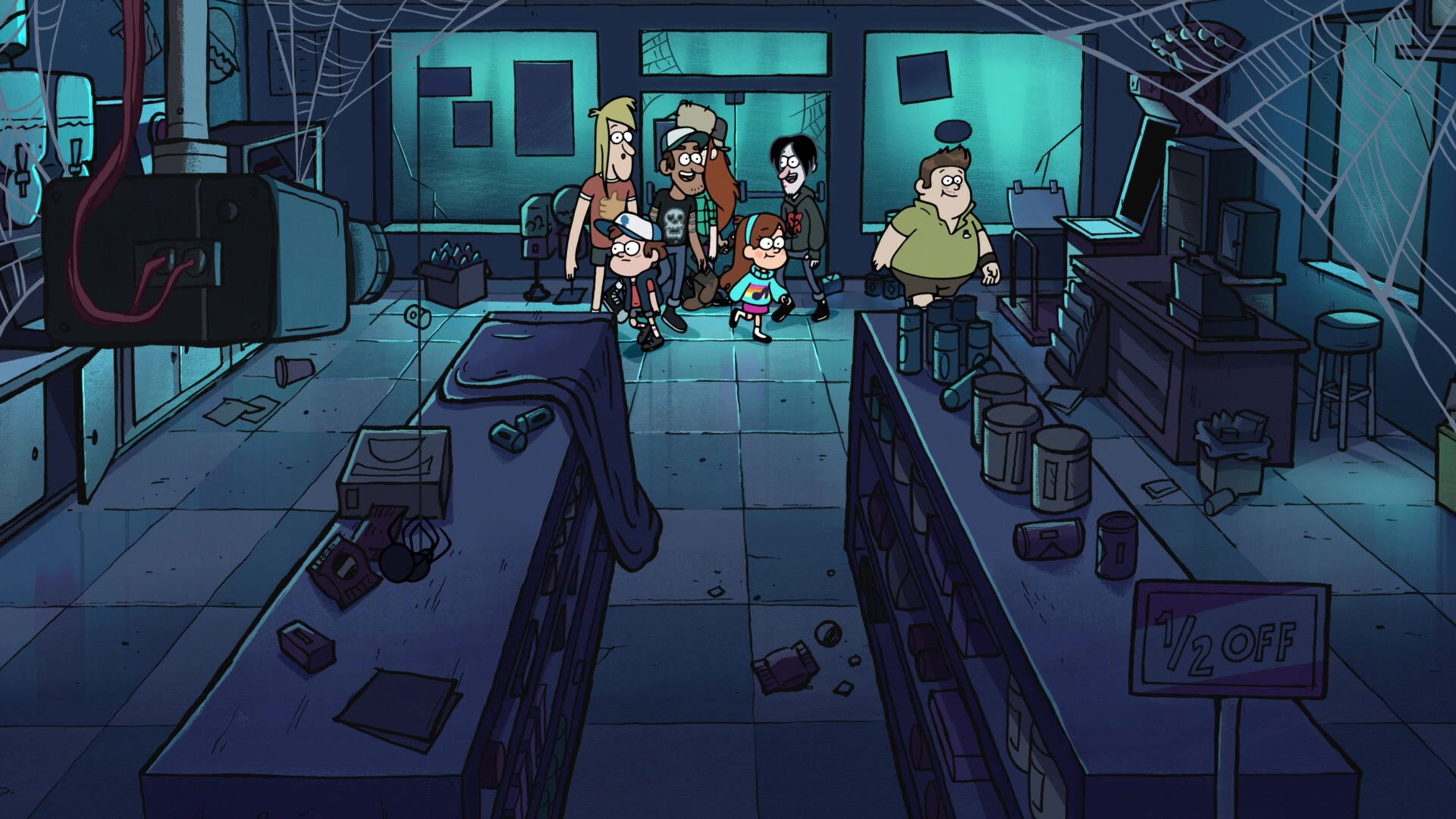 Gravity Falls - Season 0 Episode 12 : Fixin' It with Soos - Golf Cart