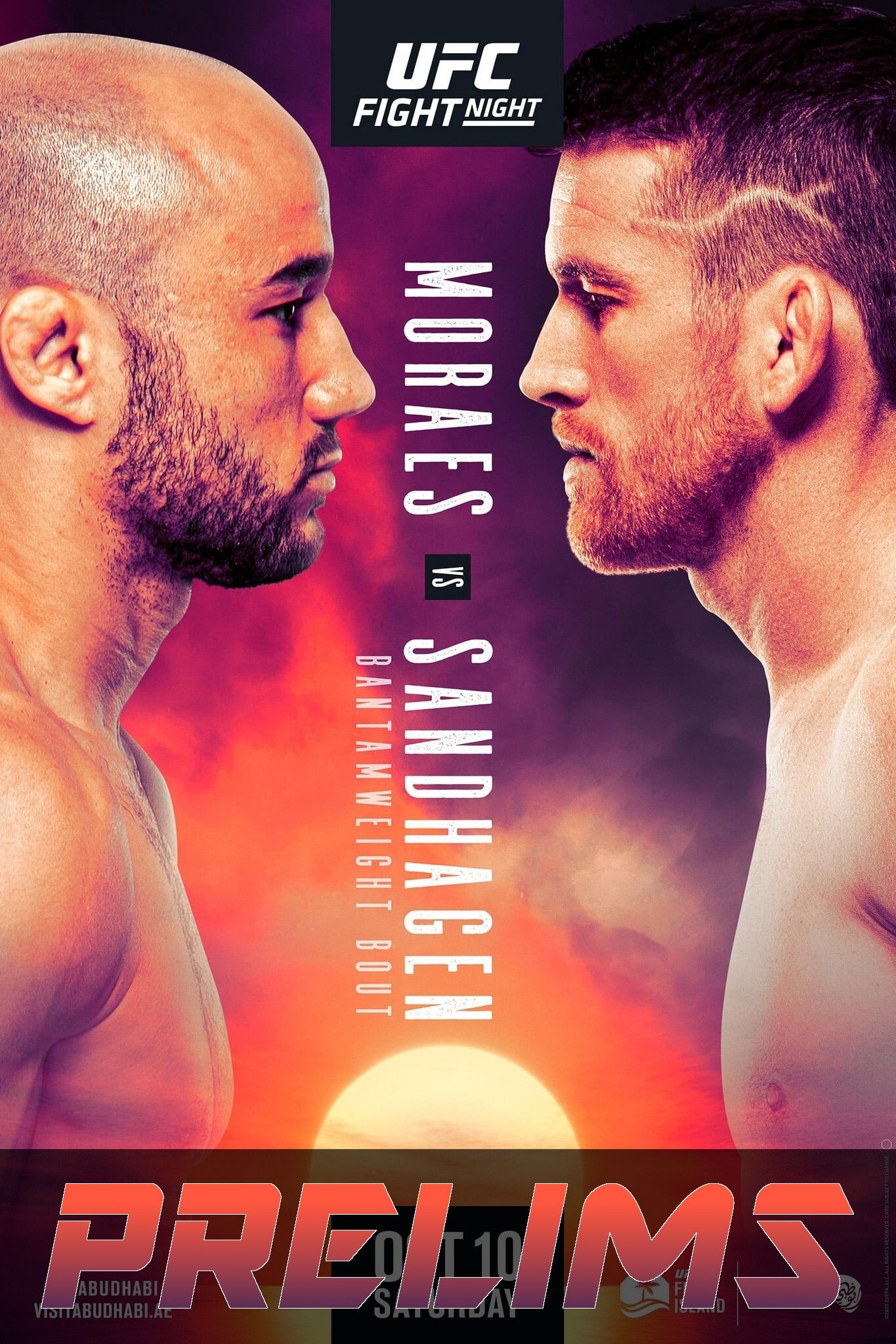 UFC Fight Night 179: Moraes vs. Sandhagen