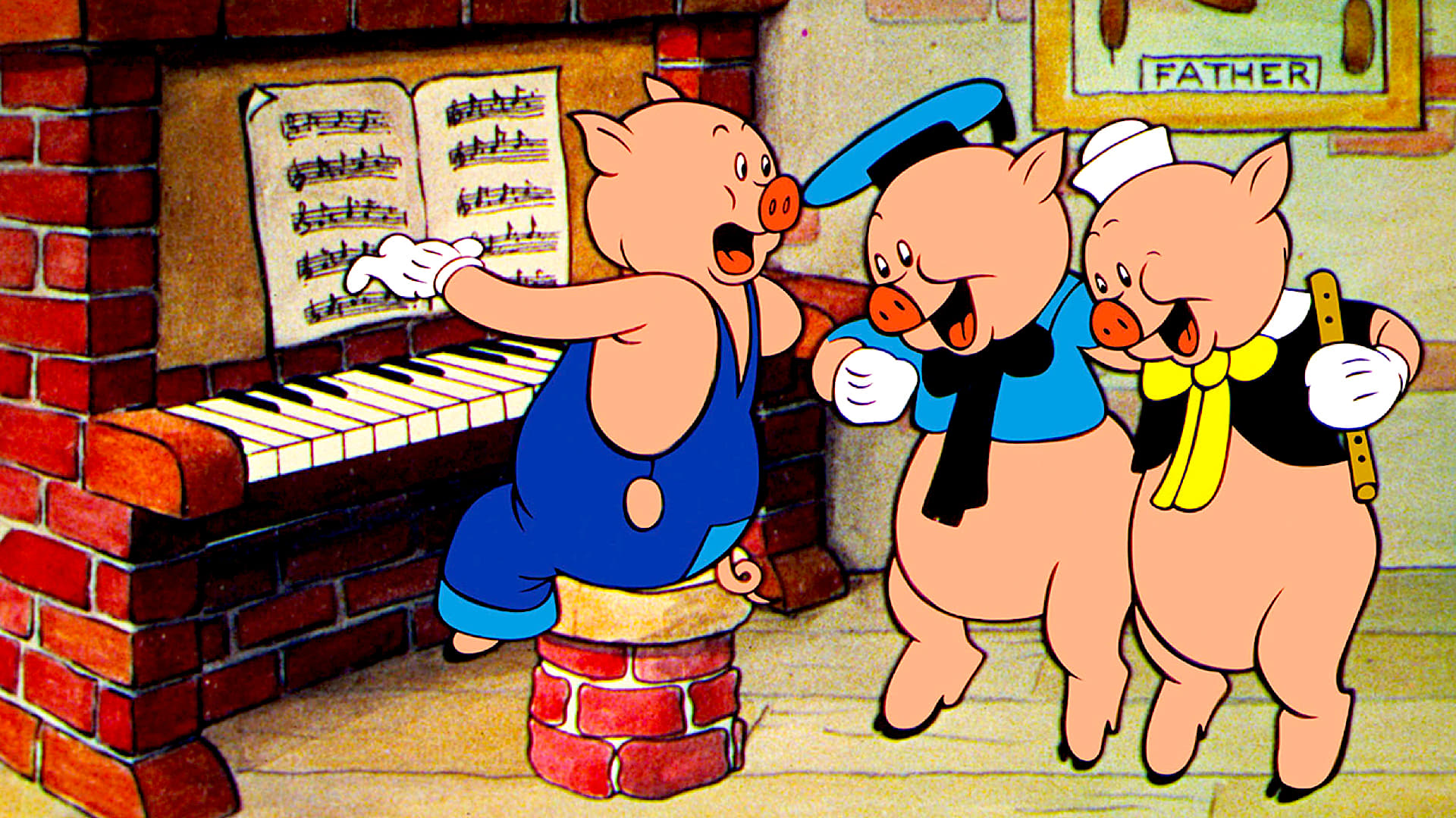 Tre små grisar (1933)